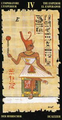 The Imperor egypt tarot