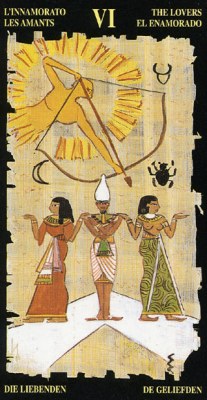 The Lovers egypt tarot