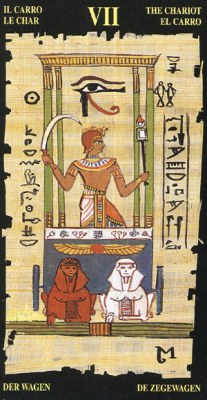 The Chariot egypt tarot