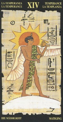 The Temperance egypt tarot