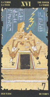 The Tower egypt tarot