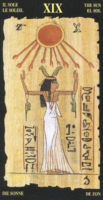 The Sun Egypt tarot