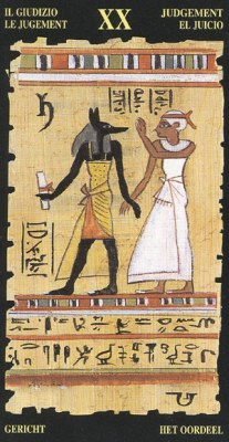 The Judgement egypt tarot