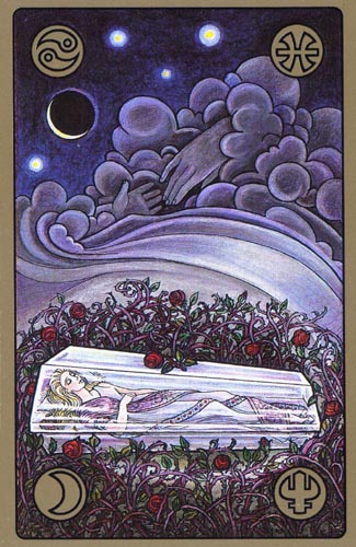 22 The Sleeping beauty symbolon card