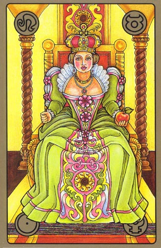 24 the Queen symbolon cards