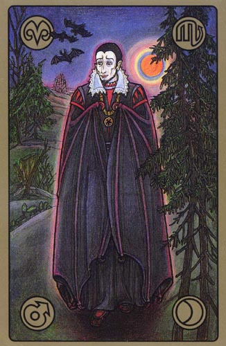 37 The Vampire symbolon card