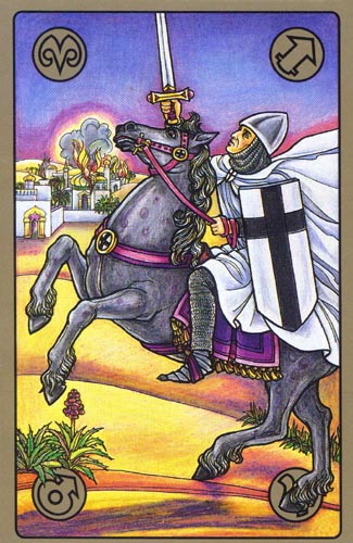38 the Crusader symbolon card