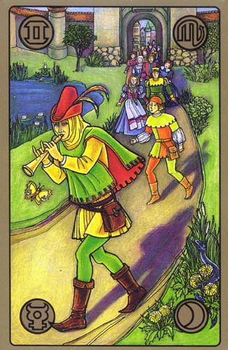 52 The Pied Piper symbolon card