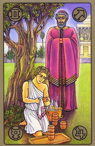 53 master and Disciple symbolon card