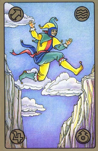 73 The quantum leap symbolon card