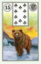 Lenormand card Bear