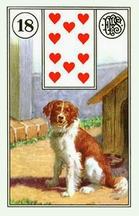 Lenormand cards Dog