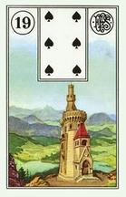 Lenormand card Tower