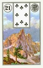 Lenormand card Mountain