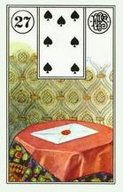 Lenormand card Letter