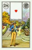 Lenormand card man