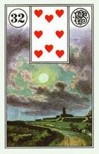 Lenormand card Moon